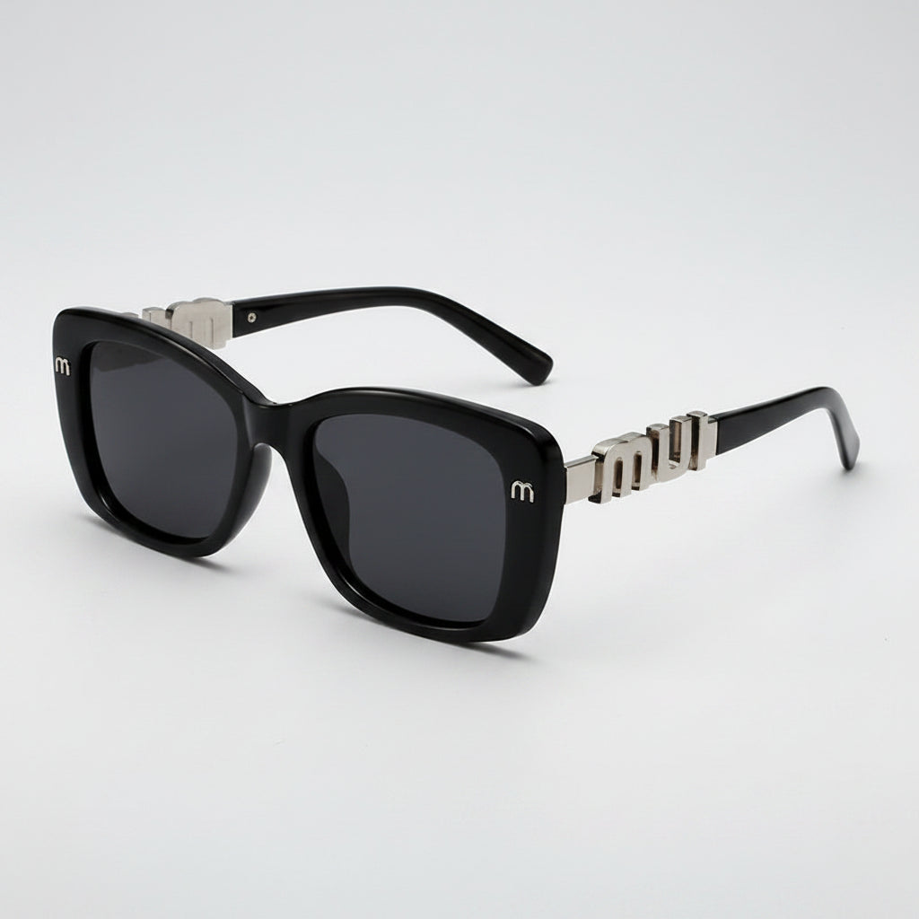 Elegant Cat-Eye Sunglasses – UV400 Polarized, Face-Slimming Chic
